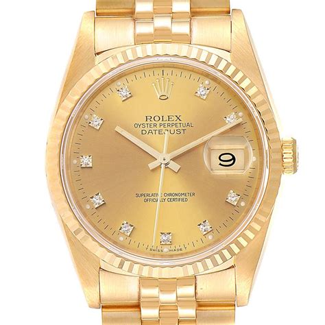 rolex datejust 36mm goldl|Rolex Datejust 36 all gold.